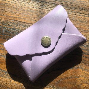 Lavender Portland Leather Goods Mini Daisy Wallet